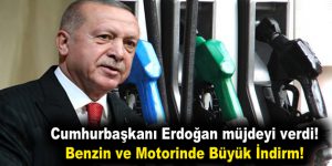 Cumhurbaşkanı Erdoğan müjdeyi verdi!