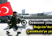 Dedesinin yolunda Bağcılar’dan Çanakkale’ye yürüyor Çanakkale Zaferi’nin 105. yılında Çanakkale