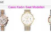 Casio Kadın Saat Modelleri Casio saat modellerinde kadınlar ve erkekler