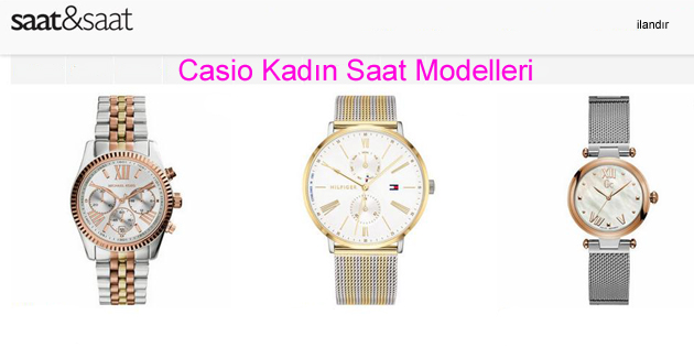 Casio Kadın Saat Modelleri