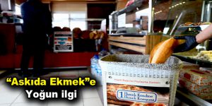 “Askıda Ekmek”e yoğun ilgi