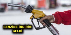 Benzine indirim geldi