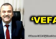VEFA Vefa, dört harften oluşan ama dört harfe insani olarak