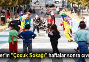 Haftalar Sonra “Çocuk Sokağı”nda Eğlence Korona virüs salgını nedeniyle 20
