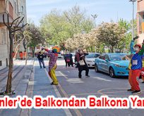 Esenler’de Balkondan Balkona Yarışma!