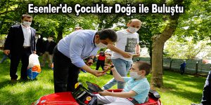 Esenler’de Çocuklar Doğa ile Buluştu