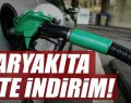 Akaryakıta çifte indirim geliyor