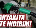 Akaryakıta çifte indirim geliyor