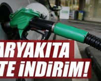 Akaryakıta çifte indirim geliyor