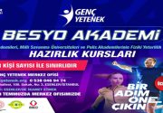 Esenlerli Gençler İçin Besyo Akademi Başlıyor Yüksek öğrenimlerine üniversitelerin Beden