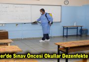 Sınav Öncesi Okullar Dezenfekte Edildi Esenler Belediyesi, LGS ve YKS