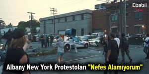 Albany New York Protestoları “Nefes Alamıyorum”