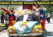 Çocuklara Nostaljik Vosvos’la Eğlenceli Gezi Sokağa çıkma kısıtlaması devam eden