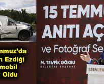 15 Temmuz’da Tankın Ezdiği Otomobil Anıt Oldu