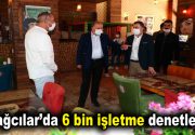Bağcılar’da 6  bin iş yeri denetlendi 900’üne ceza kesildi Kovid-19’la
