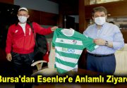 Bursa’dan Esenler’e Anlamlı Ziyaret Ayasofya’da ilk namazı kılmak için Bursa’dan