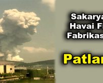 Sakarya’da havai fişek fabrikasında patlama!