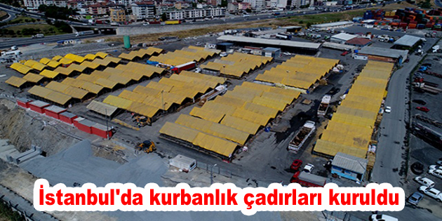 Kurbanlıklar İstanbul’a gelmeye başladı