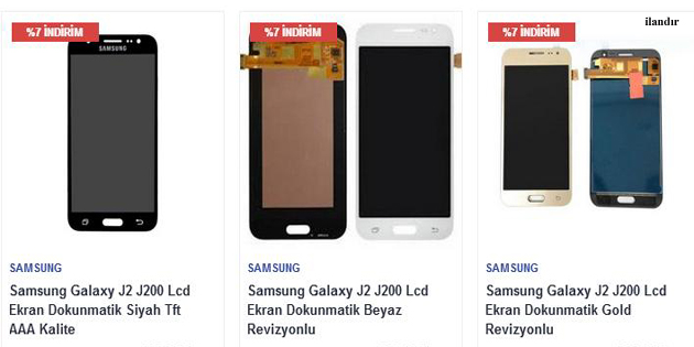 Samsung J2 Ekran Fiyatı Orjinal Ekran Telefon Parçası’nda