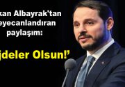 Bakan Albayrak’tan heyecanlandıran paylaşım ‘Müjdeler olsun’! Hazine ve Maliye Bakanı