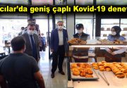 Bağcılar’da geniş çaplı Kovid-19 denetimi Kovid-19 salgınıyla mücadele kapsamında İçişleri