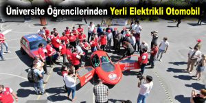 Üniversite öğrencilerinden yerli elektrikli otomobil