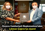 Kosova Cumhuriyeti Başkonsolosu’ndan Lokman Çağırıcı’ya ziyaret Kosova Cumhuriyeti İstanbul Başkonsolosu