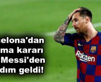 Barcelona’dan ayrılma kararı alan Messi’den ilk adım geldi!