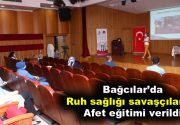 Bağcılar’da ruh sağlığı savaşçılarına afet eğitimi verildi Uzman psikolog Yeter
