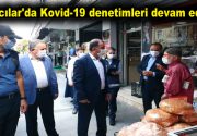 Bağcılar’da Kovid-19 denetimleri devam ediyor Kovid-19 salgınıyla mücadele kapsamında Bağcılar