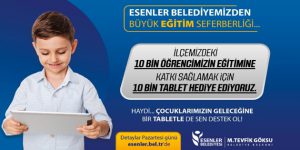 ESENLER BELEDİYESİ’NDEN EĞİTİME DEV DESTEK