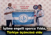 İşitme Engelli sporcu Yıldız, Türkiye üçüncüsü oldu Eskişehir’de düzenlenen İşitme