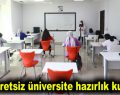 Ücretsiz üniversite hazırlık kursu