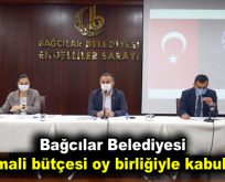 2021 mali bütçesi oy birliğiyle kabul edildi