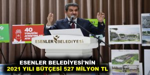 ESENLER BELEDİYESİ’NİN 2021 YILI BÜTÇESİ 527 MİLYON TL