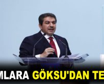 ZAMLARA GÖKSU’DAN TEPKİ!