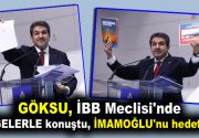 Göksu, İBB Meclisi’nde belgelerle konuştu, İmamoğlu’nu hedef aldı! İstanbul Büyükşehir