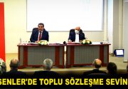 ESENLER’DE TOPLU SÖZLEŞME SEVİNCİ Esenler Belediyesi ile Hizmet İş Sendikası