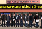 ONLAR ESKAT’IN AFET BİLİNCİ EĞİTMENLERİ AFADEM’de “Bireyler İçin Afet Bilinci”