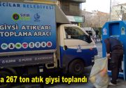 11 ayda 267 ton atık giysi toplandı Bağcılar Belediyesi tarafından