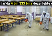 Bağcılar’da 4 bin 333 bina dezenfekte edildi Bağcılar Belediyesi,10 aylık