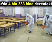Bağcılar’da 4 bin 333 bina dezenfekte edildi