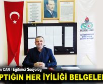 YAPTIĞIN HER İYİLİĞİ BELGELEME