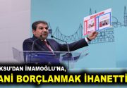 İMAMOĞLU ‘BORÇLANMAK İHANET’ DEDİ, TÖRENLE BORÇLANDI İBB’nin 2020 yılının son