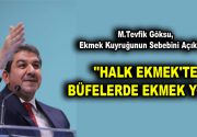 HALK EKMEK’TE BÜFELERDE EKMEK YOK! Göksu, Ekmek Kuyruğunun Sebebini Açıkladı