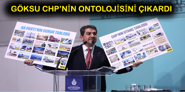 GÖKSU CHP’NİN ONTOLOJİSİNİ ÇIKARDI