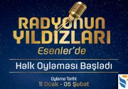RADYONUN YILDIZLARI HALK OYLAMASIYLA BELİRLENİYOR Türkiye’nin en iyi radyocuları, Esenler