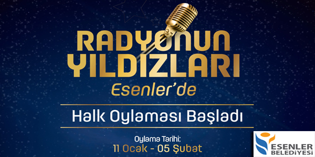 RADYONUN YILDIZLARI HALK OYLAMASIYLA BELİRLENİYOR