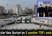 Bağcılar’dan İdlib’e 5 TIR’lık yardım eli uzandı Bağcılar Belediyesi’nin de
