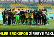 EROKSPOR GERİ DÖNDÜ Esenler Erokspor, rakibi Karşıyaka’yı maçın 52. dakikasında